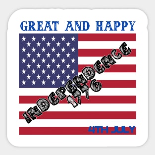 Independence Sticker